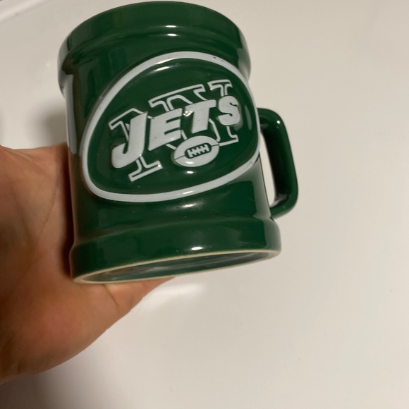 New York Jets football nfl coffee cup green and white - Picture 5 of 6